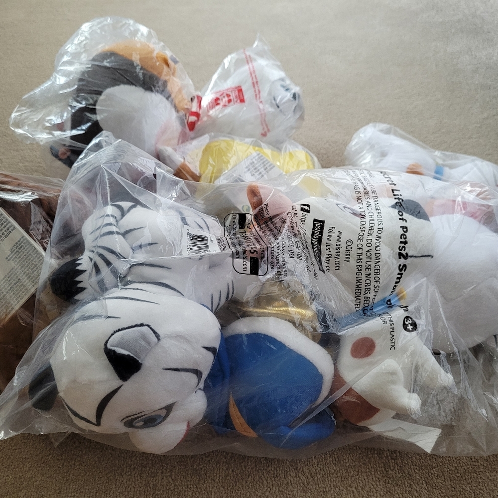 10 plush secret life of pets bundle